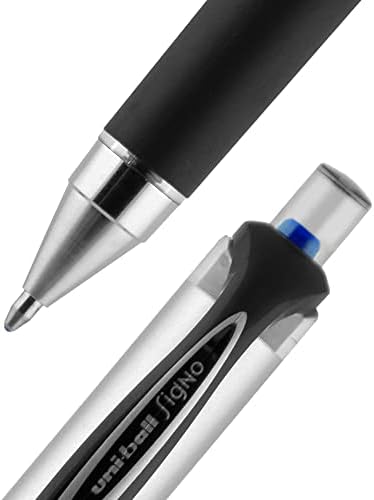 Uni-ball 207 Impact RT Gel Pen Recarias, Ponto em negrito, azul, 2 contagem