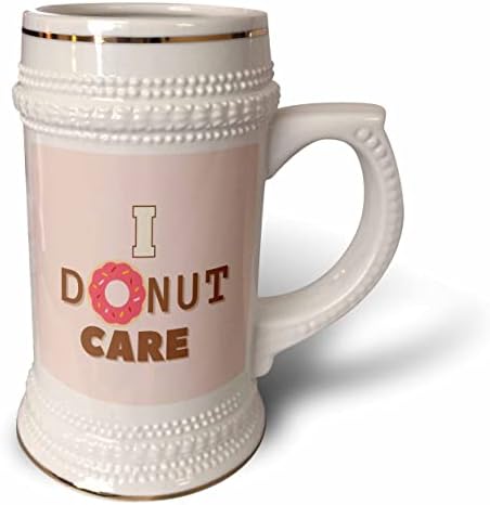 3drose criativo e único I Donut Care - 22oz de caneca de Stein