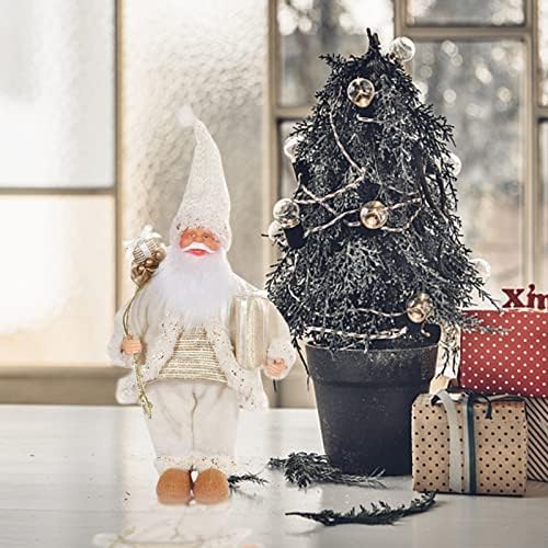 TODOZO Gift Child Decoration Christmas for Home Doll Toy Hristmas Santa Table Decoration & Hangs Christmas Ball Hooks