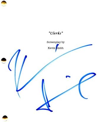 Kevin Smith assinou autógrafos - Script de filme completo - Jason Mewes, Jay e Silent Bob Strike Back, perseguindo