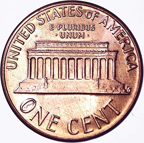 1974 D Lincoln Memorial Cent 1c Brilliant não circulado