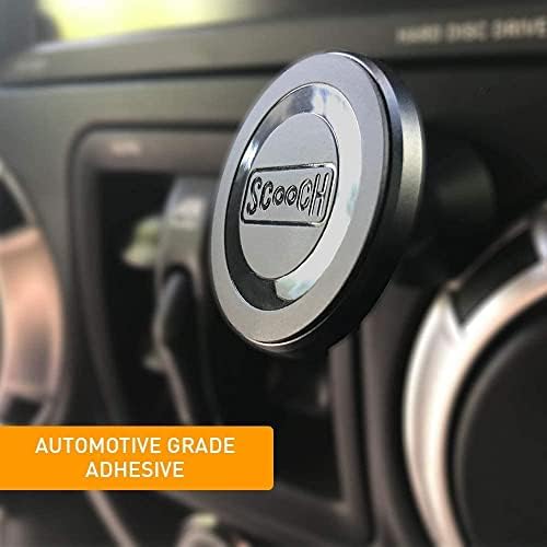 Scooch Magnetic Telefone Monte para carro compatível com qualquer smartphone [Wingmount] ímãs fortes, suporte de telefone