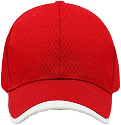 Caps de beisebol Kangma para homens Mulhe Mesh pai chapéus de pesca respirável Caps de esportes de pesca respirável Capinho de