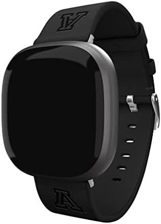 Affinity Bands Arizona Wildcats Premium Leather Watch Band compatível com Fitbit Versa 3 e Sense