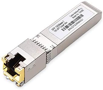 CABO MATCESS 10GBASE-T 10 Gigabit SFP+ TO RJ45 Transceptor modular Ethernet de cobre para Cisco, Ubiquiti, TP-Link, Huawei,