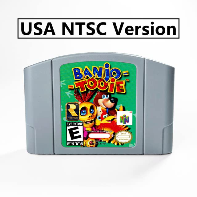 Banjo-Tooie 64bit Cartridge USA NTSC Versão para N64 Consoles-Usa NTSC