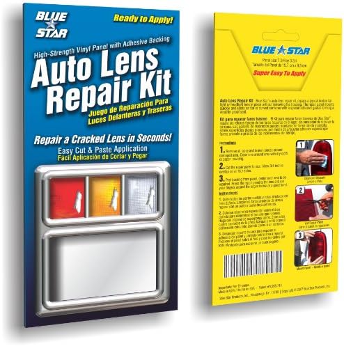 Blue Star Non Grid Pattern Auto Lens Repair Kit
