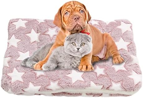 Gonipol Cozy Calming Cat cobertor | Cobertores de gatos para gatos internos | Cão de cão de gato Ultra Soft lavável cobertor calmante para o tapete da cama | Almofada de almofada de pano de flanela premium para cães de gatos