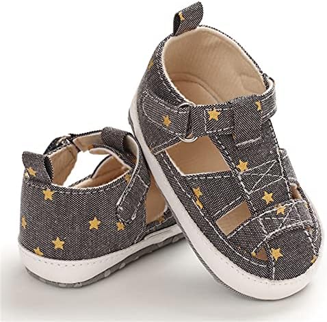 Sapatos casuais de sapatos casuais de estrela da criança pequena -Sandálias de sandálias Baby Sandals Sandálias Tamanho 10 11