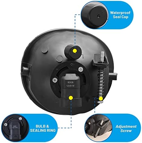 Lâmpadas de nevoeiro Assondos compatíveis para Lexus ES330 2005 2006 Substituição do passageiro do motorista