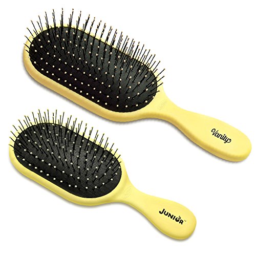 Noway® Vanity® e Junior Pro 2 Brush Conjunto. Secador de cabelo estático reduzido seguro