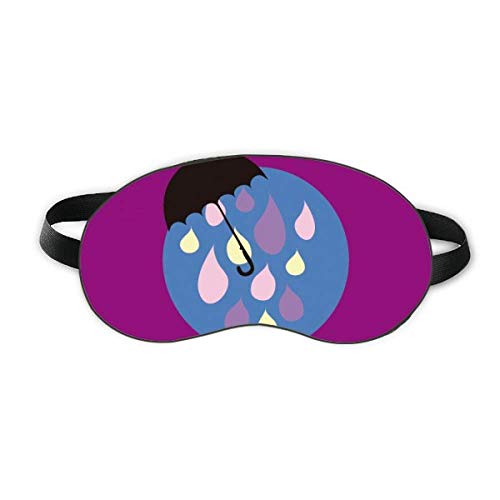 Guarda -chuva de chuva de chuva clima Sleep Sleep Shield Soft Night Blindfold Shade Tampa