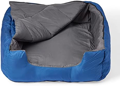 Omnicore projeta bolsa de dormir de estimação com capa com zíper para viagens, camping, mochila, caminhada | Bom