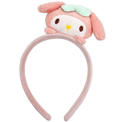 Kawaii Spa Band da cabeça para lavar o rosto, faixa de cabelo fofa para maquiagem, lavagem, festa, acessórios de fantasia fofos para mulheres para meninas