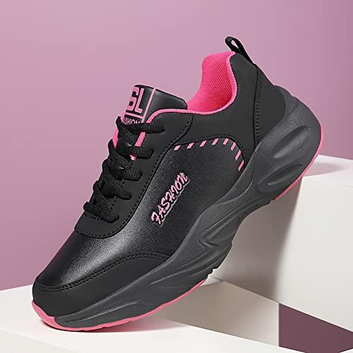 Tênis femininos Lazer Lazer Feminino Lace Up Travel Sapatos Soas Soas Confortáveis ​​sapatos ao ar livre Running Sports Sports