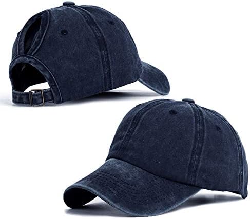 Chapéus para mulheres elegantes bagunçados de beisebol unissex rabo de cavalo Hat Hat Trucker Hats Plain para homens Proteção solar