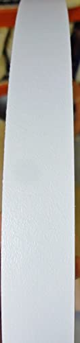 Rolo de banda de borda de melanamina de melaçal cinza 2 x 120 '' com adesivo pré -plucado