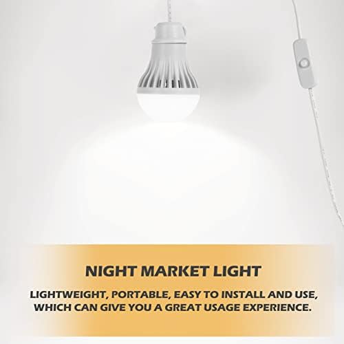 Lâmpada de lâmpada LED de led de solustre lâmpada LED BULL LED BULBA 3PCS USB LIDADOS DE CAMPING BULS PARA CAMPADORES