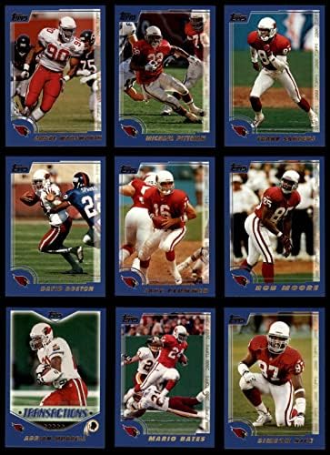 2000 Topps St. Louis Cardinals Football quase completo time definido St. Louis Cardinals-FB NM/MT Cardinals-FB