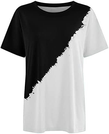 Camiseta feminina feminino de grandes dimensões camisetas solteiras de algodão de algodão de algodão