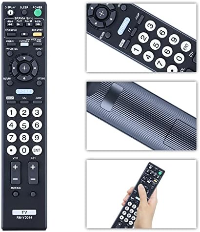 Novo controle remoto RM-YD014 Aplicável para a Sony Bravia TV KDL-32XBR4 KDF-37H1000 KDL-40D3000 KDL-40V3000 KDL-40WL135 KDL-46WL135