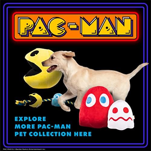 Pac-Man for Pets 6 Inky the Blue Ghost Plush Squeak Toy for Dogs | Pluxh Dog Toy com Squeaker | Squeaker Dog Toys | Produtos de estimação oficialmente licenciados