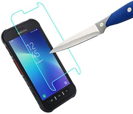 Mr.Shield [3-Pack] projetado para o Samsung Galaxy Xcover Fieldpro [vidro temperado] [vidro Japão com dureza 9H] Protetor de tela com substituição ao longo da vida
