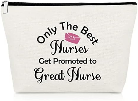 Presentes de incentivo a enfermeiros para meninas Bolsa de maquiagem Presentes inspiradores para enfermagem Presentes