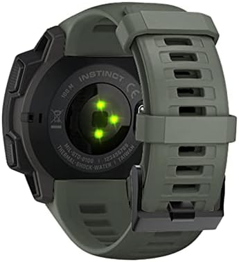 Egsdse Silicone Strap Redução rápida Banda de relógio de substituição para Garmin Instinct Watch 22mm wirstband