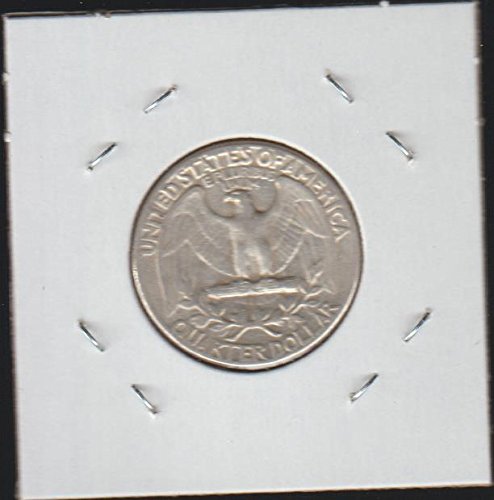 1960 Washington Quarter Choice sobre não circulado