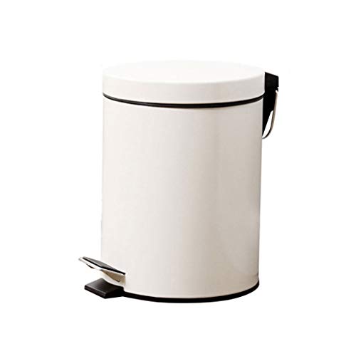 Neochy Indoor Dustbins Kitchen Pedal Lix lata Lata doméstica sala de estar lixo de lata de lata de cozinha de cozinha/5l