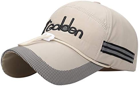 Chapéu de beisebol casual para homens homens ajustáveis ​​papo de pai elegante gorro com tampa de chapéu de tenista de tenista viseira