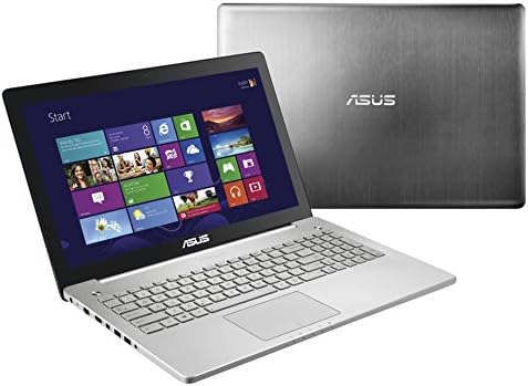 ASUS N550J 15,6 polegadas laptop prateado cinza