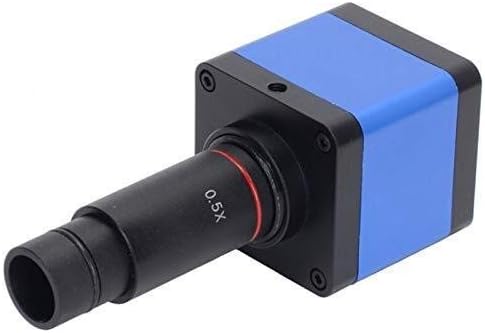 Kingxh Electrical 0,5x C Montagem de montagem Microscópio 23,2mm Lente de redução de ocular eletrônica Lente de relé de microscópio 0,5x