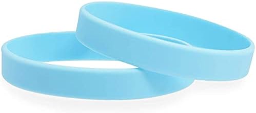 Pulseiras de silicone pastel de panda azul, favores de festa infantil