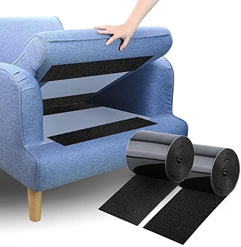 Gripper de almofada de sofá não deslizante para impedir que as almofadas de sofá deslizem ， fita adesiva auto-adesiva para