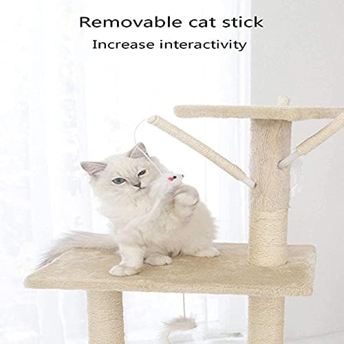 Haieshop Cat Tree Risping Post Cat Tower Cat Climbing Tree Condoming Com Sisal Scratching Post