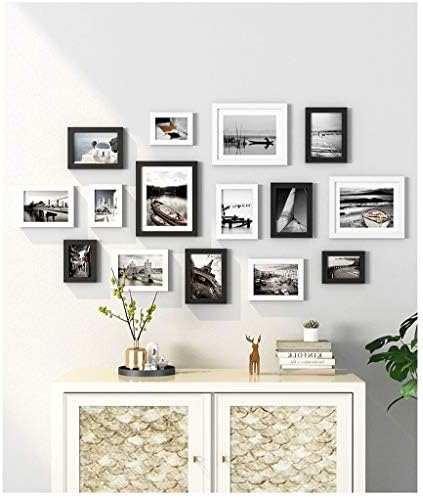 Jahh foto parede de parede quadro de moldura decoração simples simples combinação de parede de parede quadro de foto de