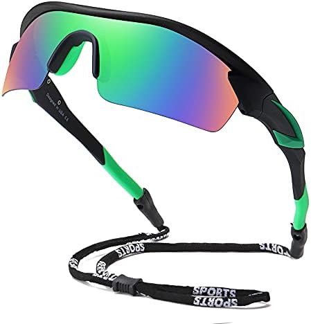 100 óculos de sol esportivos clássicos TR90 Frame inquebrável para homens Mulheres que executam ciclismo de peixe Golfe Baseball