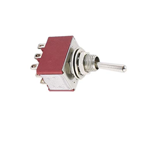 Interruptores de montagem de 6 mm 2 Posição 9pins 3pdt interruptores de alternância AC para o pé 250V/2A 120V/5A