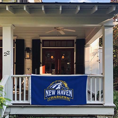 Bandeira da Universidade de New Haven UNH Chargers Bandeiras Banners poliéster Indoor Outdoor 3x5