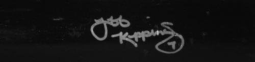 Jeff Keppinger autografado bastão com prova! - Treinamento da primavera usou morcego! - Bats MLB autografados