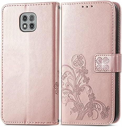 Fayying para moto G Power 2021 Case, Luxio Folio Flip PU Cover Coverla