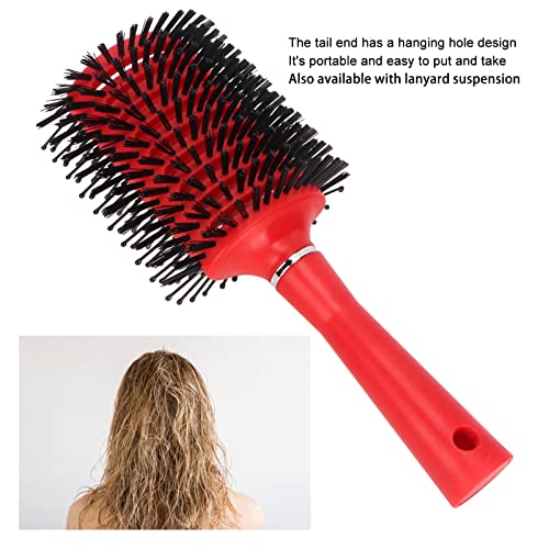 Escova de cabelo yosoo escova de cabelo oca de cabelo, escova de escovas de cabelo oco escova redonda de cabelo oco estilando rápido secar massagem escalpe