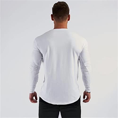 Andongnywell Camisas térmicas masculinas Camisas de compressão de manga comprida camada base camada de clima frio