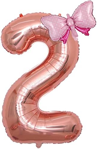 Número de aniversário de 40 polegadas Balões de ouro rosa de ouro feliz aniversário Balões decorados com balão de arco para