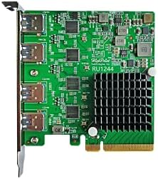 HighPoint Technologies 4-Porta USB-C 3.0 10 GB/S Card Rocketu 1244C