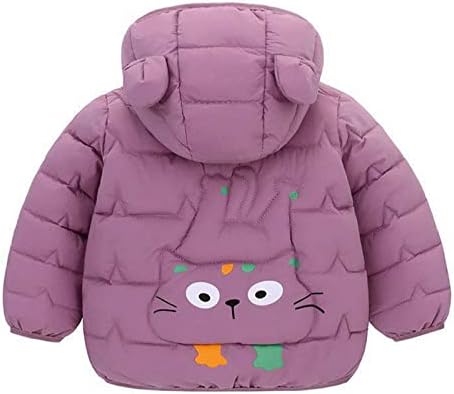 Coats de inverno crianças criança bebê meninos garotas jaqueta acolchoada desenho animado urso capuz de urso quente casaco