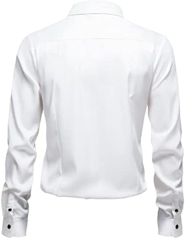 Camisas masculinas outono masculino inverno solto camisetas botão de algodão casual casual blusa impressa de lapela de