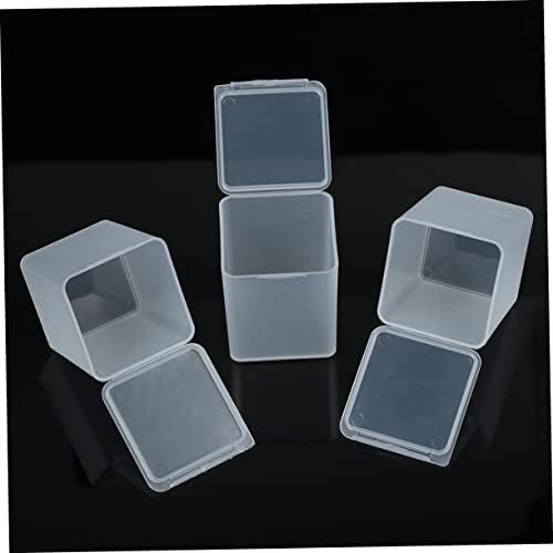 Veemoon 12pcs recipiente de contêiner de contêiner de plástico caixa de jóias de caixa de jóias de salto de contêiner de